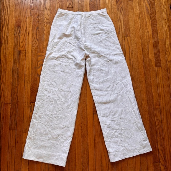 Yeohlee Vintage Suit Set Brocade Floral Cream Silk Blend - Picture 8 of 9